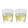 Toyo Sasaki Glass Wagokoro Pair of Free Glasses with Sakura Pattern, 285ml, Made In Japan, Floral Pattern Glass Cups, Gift, G102-T289