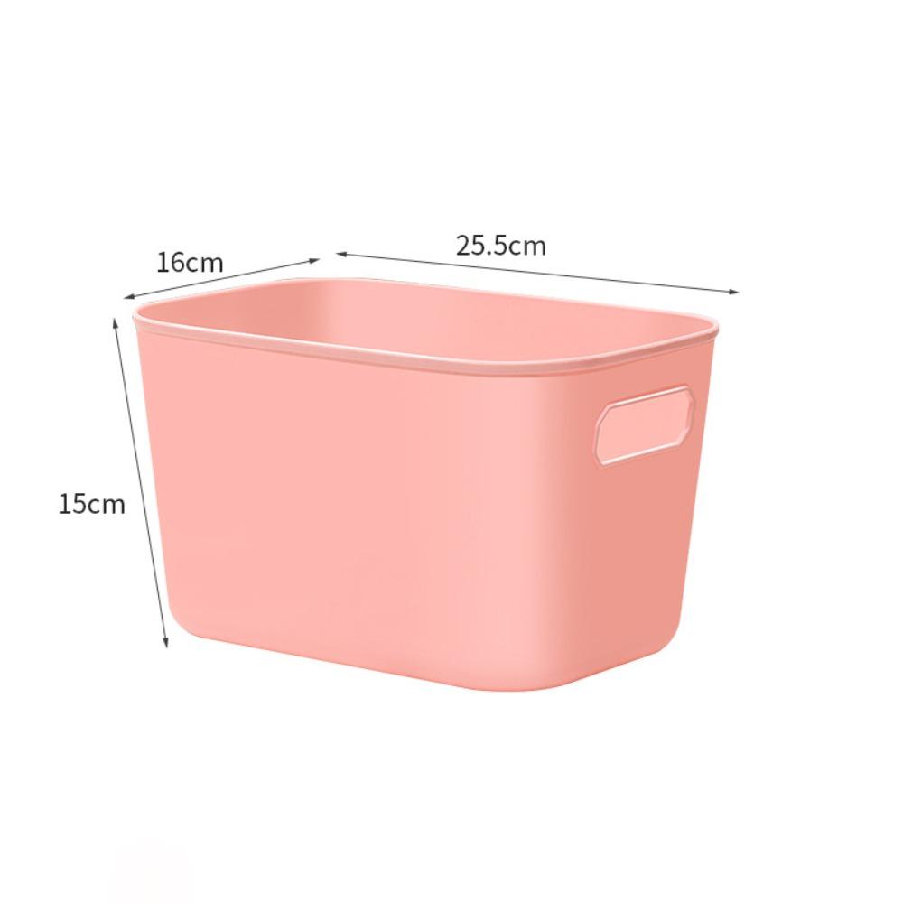 

Пластиковый настольный ящик для хранения, штабелируемый, сортировочный, новый органайзер, контейнеры розовый