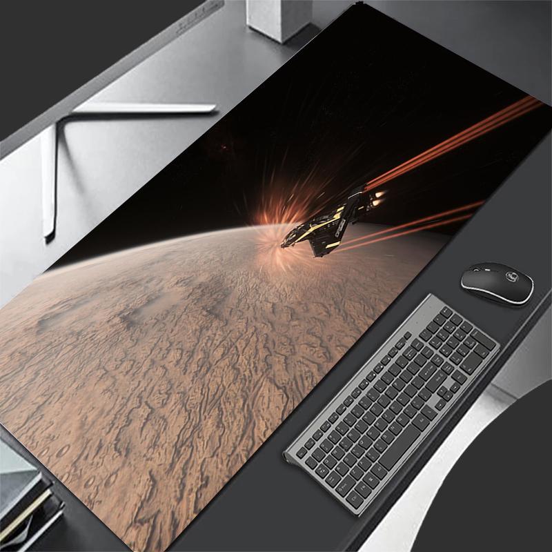 Tappetino per Mouse Star Citizen XXL x Tappetini Antiscivolo in Gomma per Tastiera da Gioco Tappetino da Scrivania Mousepad per Computer e Ufficio Anime Gamer