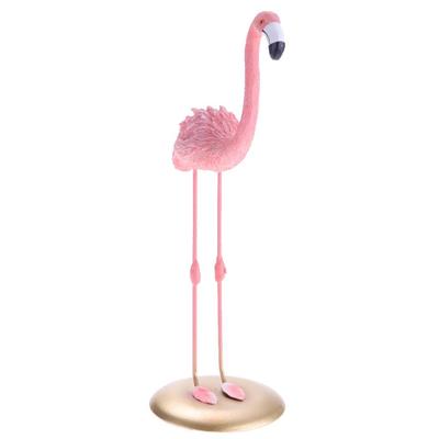 Female Flamingo Novelty Ornament European Statue Figure Indoor Decoration Home Centerpiece Garden Lawn Decor