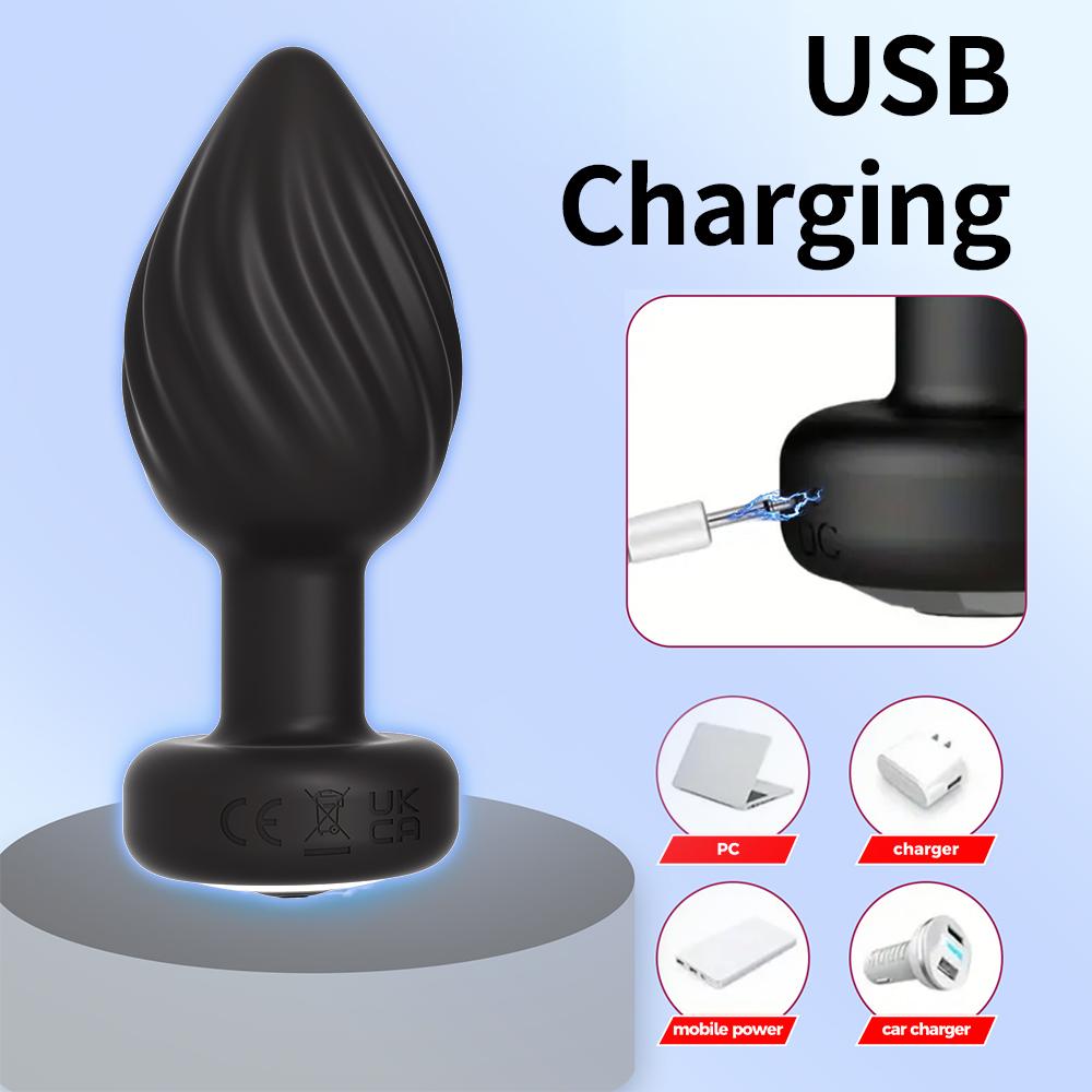 Anal Vibrator for Women Wireless Remote Control Butt Plug Men Prostate Massager Female Vagina Massager for Adult Sex Toy Men Gay