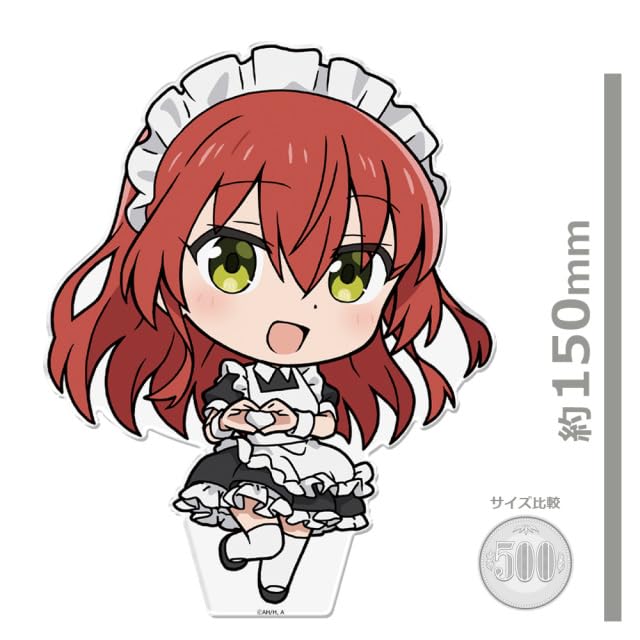 Anime "Bocchi the Rock!" DekaPuniKore! Acrylic Figure Kita Ikuyo Maid Outfit Ver.