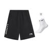 Li Ning Casual Shorts Men's Black YKSU155-1
