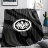1pz Coperta in Flanella con Stampa Eintracht Frankfurt, Alta qualità Confortevole per Tutte le Stagioni, Decorazione per la Casa, Calore e Comfort, Perfetta per Regali di Natale36