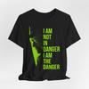 Walter White I Am The Danger Quote Unisex Tshirt Bold Stateunisext Tee