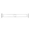 RV Shower Corner Storage Bar 195 to 345mm Adjustable Stainless Steel Rod for Corner Shelves In Camping Vehicle Trailer