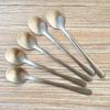 Cucchiaio per condire in acciaio inossidabile in stile coreano, cucchiaio rotondo spesso per mescolare, cucchiai per caffè, tè, dessert, cucchiaio per mescolare, stoviglie