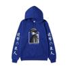 Attack on Titan Levi Ackerman Hoodie Unisex Fleece Sweatshirt Japanese Text Double Sleeve Print Autumn Winter Pullover
