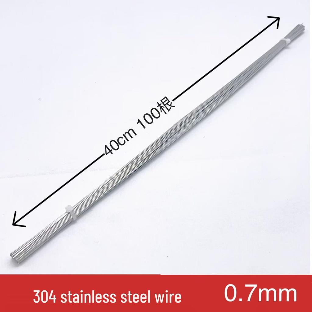 304 Stainless Steel 0.7mm Straight Tie Wire for DIY and Outdoor Binding