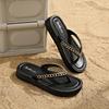New Stylish and Versatile Flip-flops for Women Flat Beach Shoes