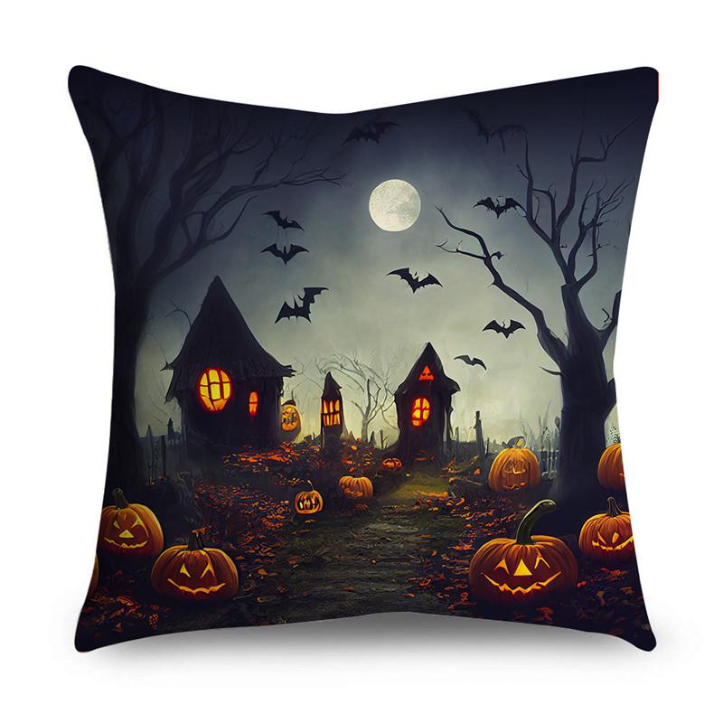Halloween Easter Printed Pattern Cushion Cover for Home Living Room Sofa Decoration Throw Pillow Pillowcase