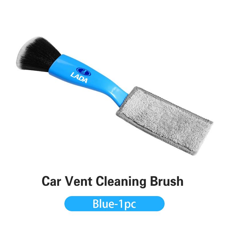 Car gadgets Vent Cleaning Brush with Dual Ended Design For Lada Vesta Niva Samara Kalina Largus Priora Xray Granta