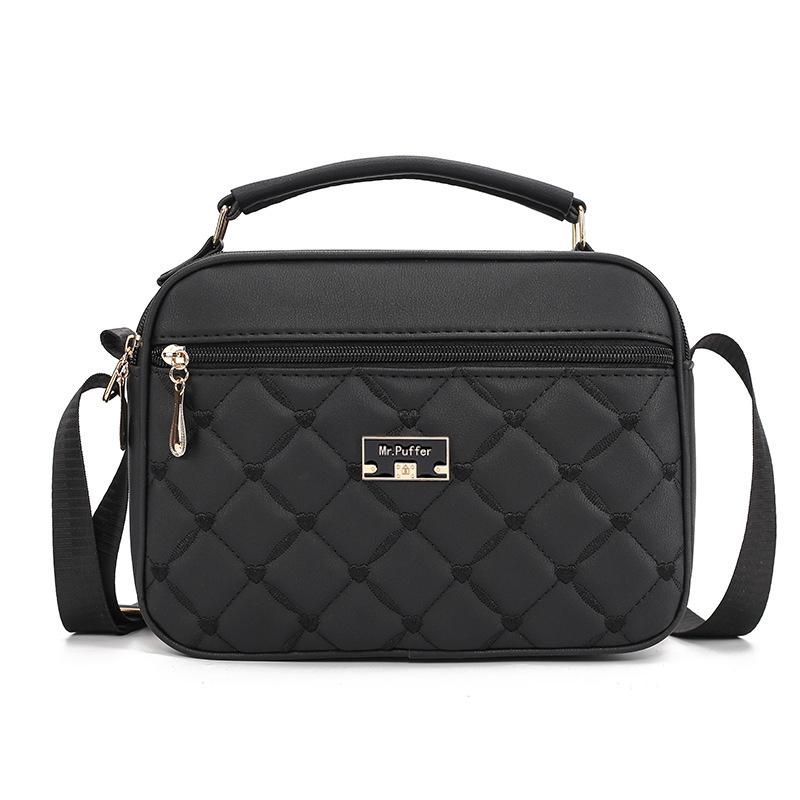 

Модная женская сумка Новый стиль Бриллиантовая ПУ сумка через плечо Универсальная маленькая сумка Женская сумка на плечо