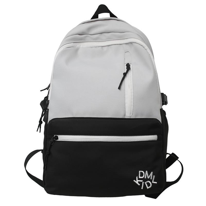 Harajuku School Bag Female High School Student College Student Large Capacity Travel Backpack Junior High School Student Boys Backpack