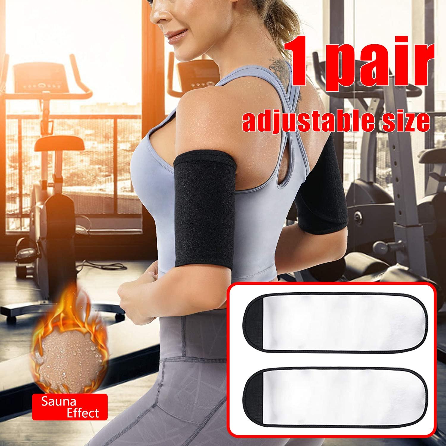 1 пара триммеров для рук для женщин и мужчин. Пара повязок для пота в сауне. Регулируемый — фото 5