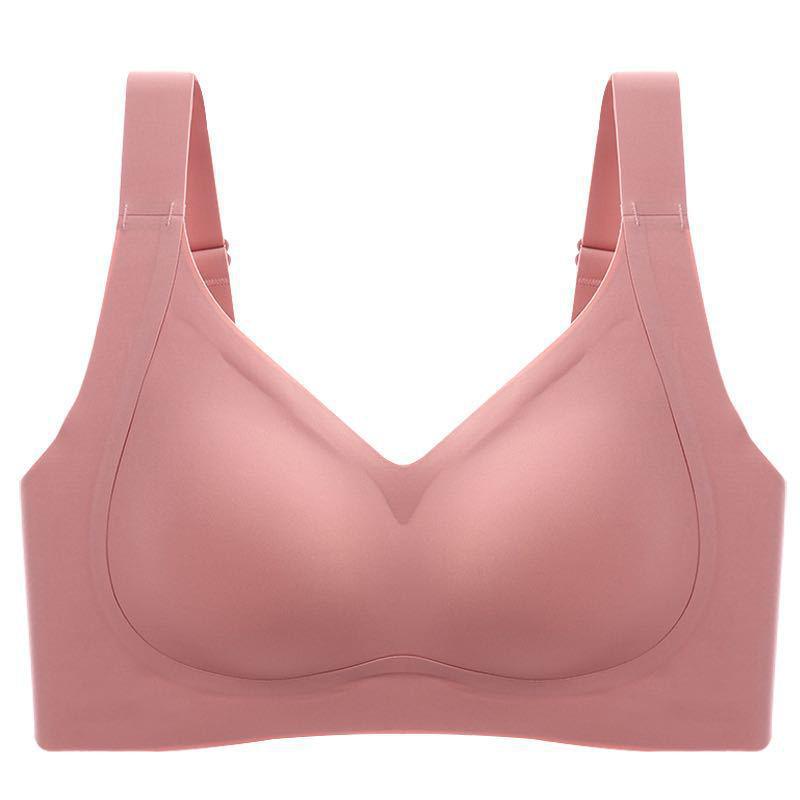 Seamless Women s Bra: Soft Support, Anti-Sagging, Side Gather, Minimizes Large Breasts XL (80C, 85A, 85B)