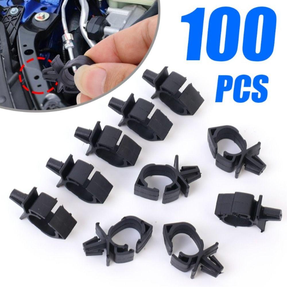 100pcs Multi Purpose Self-locking Zip Ties Durable Plastic Cable Ties Tool Outdoor Use