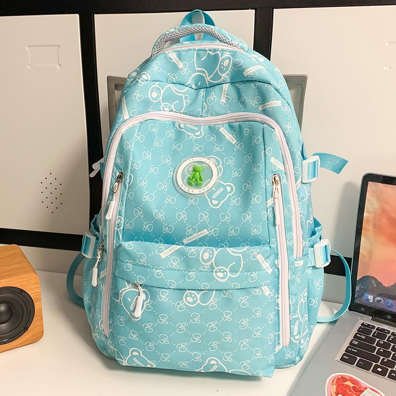 Elementary School Girls Junior High School Students High School Students College Boys Backpack Printed Backpack