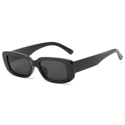 1Pc Small Rectangle Sunglasses Women Oval Vintage Brand Designer Square Sun Glasses For Women Shades Female Eyewear Anti-glare