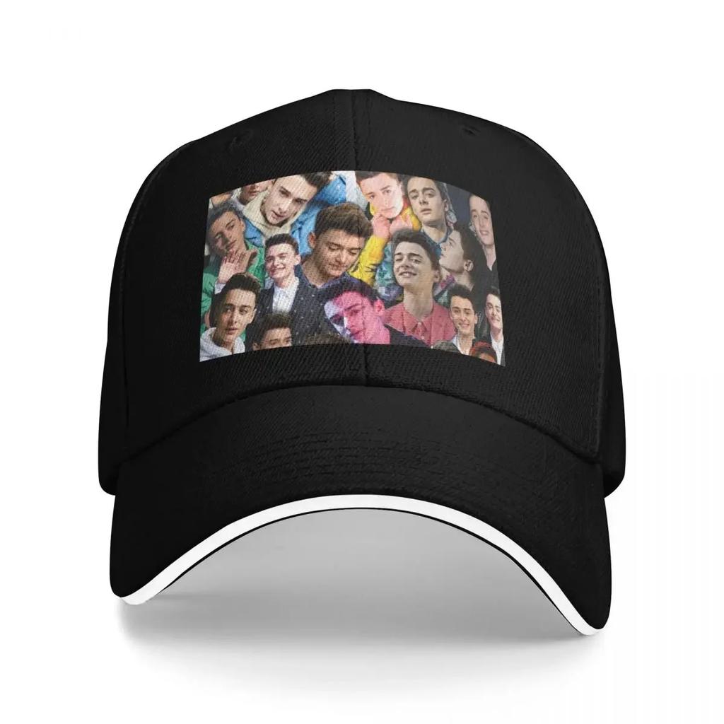 noah schnapp collage Baseball Cap Winter hat Luxury Unisex Hat Hat Luxury Brand Anime Unisex Womens