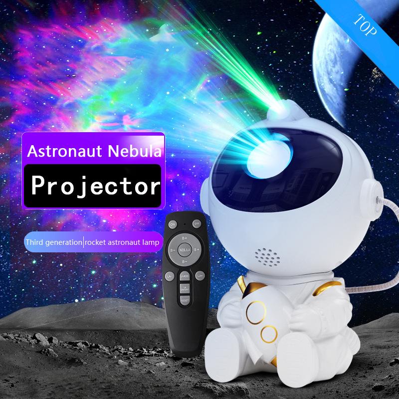 Starry Sky Astronaut Projector Lamp - Night Light Bedroom Decor