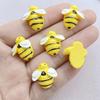 10Pcs New Cute Resin Cartoon Bee Series Flat Back Scrapbooking DIY Jewelry Craft Decoration Accessories