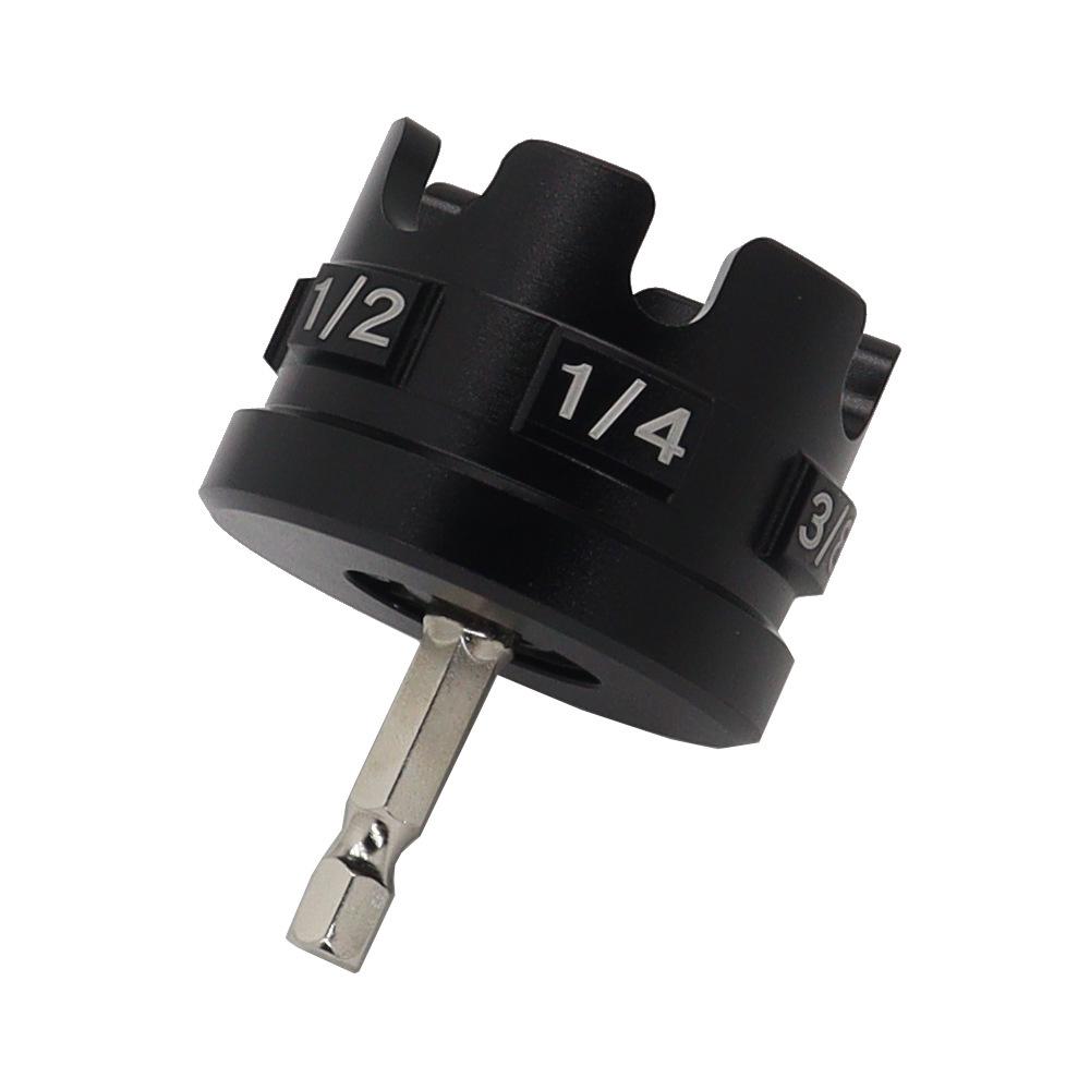 Aluminum Alloy Nut Zipper Drill Attachment For Fast Nut And Bolt Removal