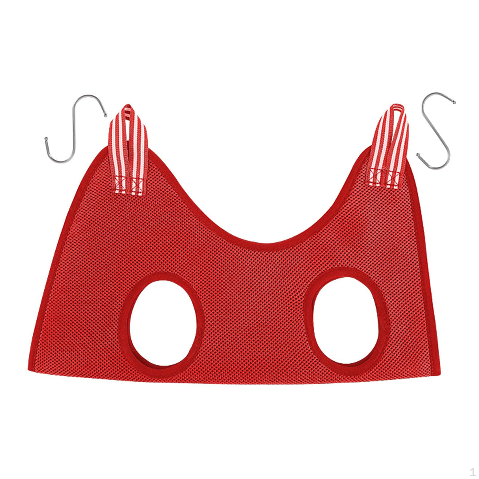 

Dog Cat Hammock Grooming Helper Holder Accessories Multifunctional Soft and Elastic Air Mesh Fabric Size L
