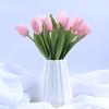 Feel Faux Moisturizing Tulipa Gesneriana Flower Bouquet For Interior Decor