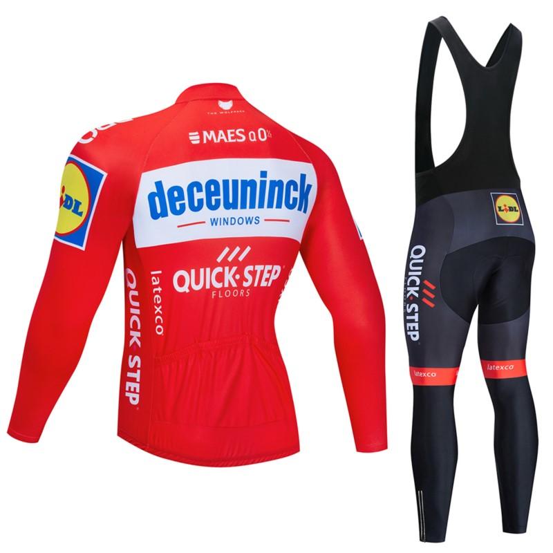 Zimní termo fleecový cyklistický dres Set Pánské MTB oblečení na kolo Oblečení Ciclismo Závodní tým Oblečení na kolo 2026