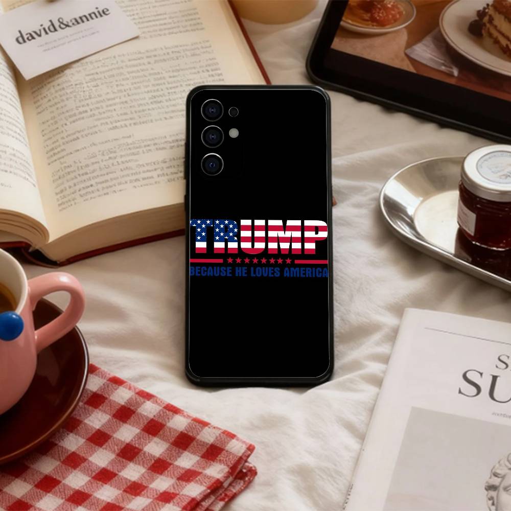 COOL T_trumps Handyhülle Für Samsung S 25,24,23,22,30,21,10,9,Ultra,Plus,Lite,FE,4,5 G Weiche Schwarze Hülle
