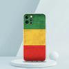 For iPhone 15 16 14 13 12 mini 11 Pro Max XS X XR SE 7 8 Plus Silicone Clear Cover Ethiopia Flag Luxury Phone Case