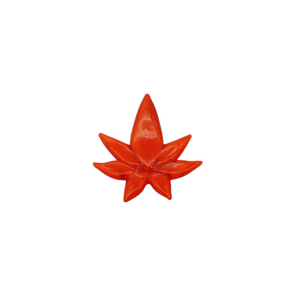 

Focart Handmade Cute Glass Art Maple Leaf Stage Decoration