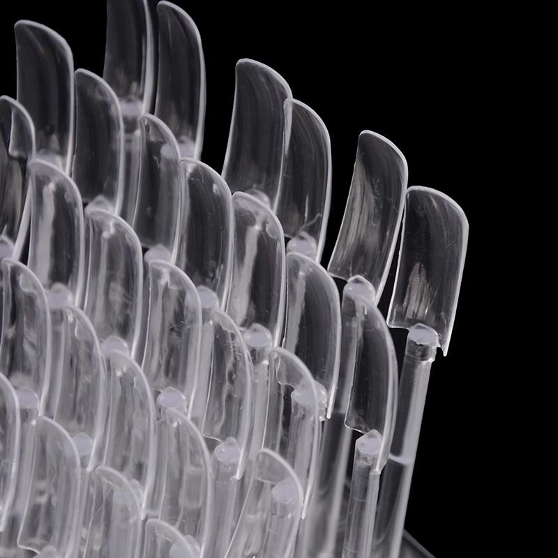 

Tools Clear 32pcs Tips Sticks Nail Art Display Stand Polish Training For Home Use High Quality Durable Material
