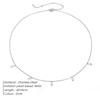 eManco Stainless Steel Imitation Pearl Tassel Necklaces Fashion Handmade Short Chain Jewelry 48 Hour Shipping Factory Direct