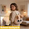 Cute Design Backpack, Plush Small Backpack, Student Backpack