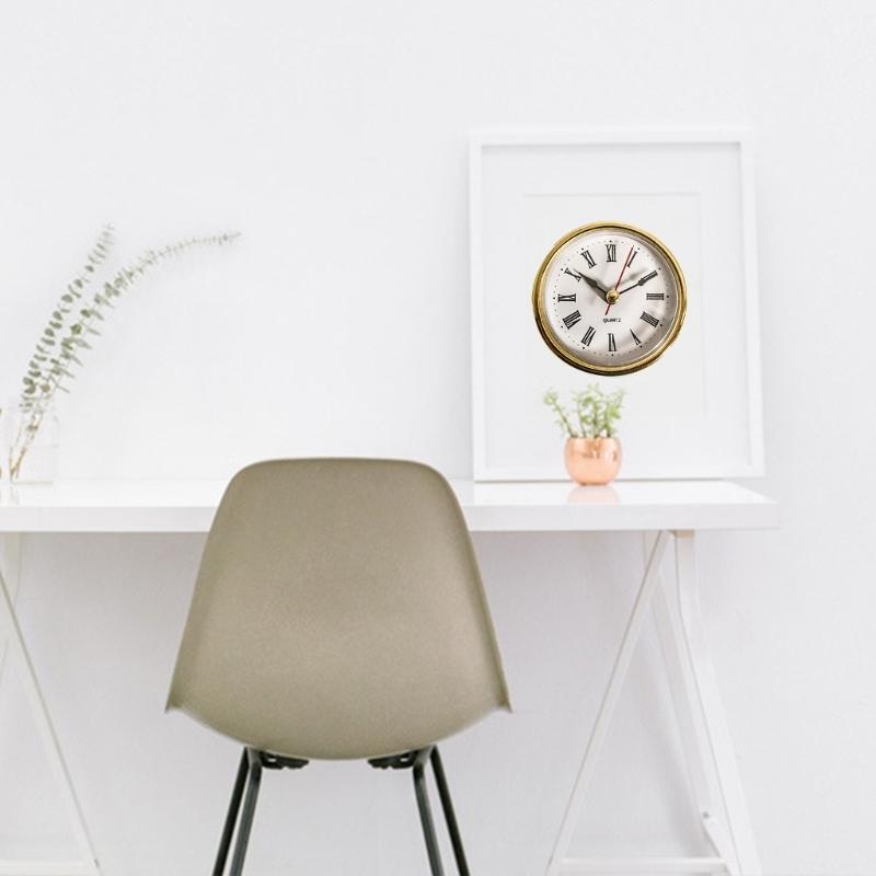 Furniture Accessories Durable Round Clock Insert with Roman Number for Decoration Exquisites Workmanship Clock Head
