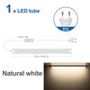 25W LED Shop Light 50CM 1.64FT T8 LED Tube Linkable Aluminium Bar Lamp For Study Garage Workbench Warehouse Cabinet Lighting