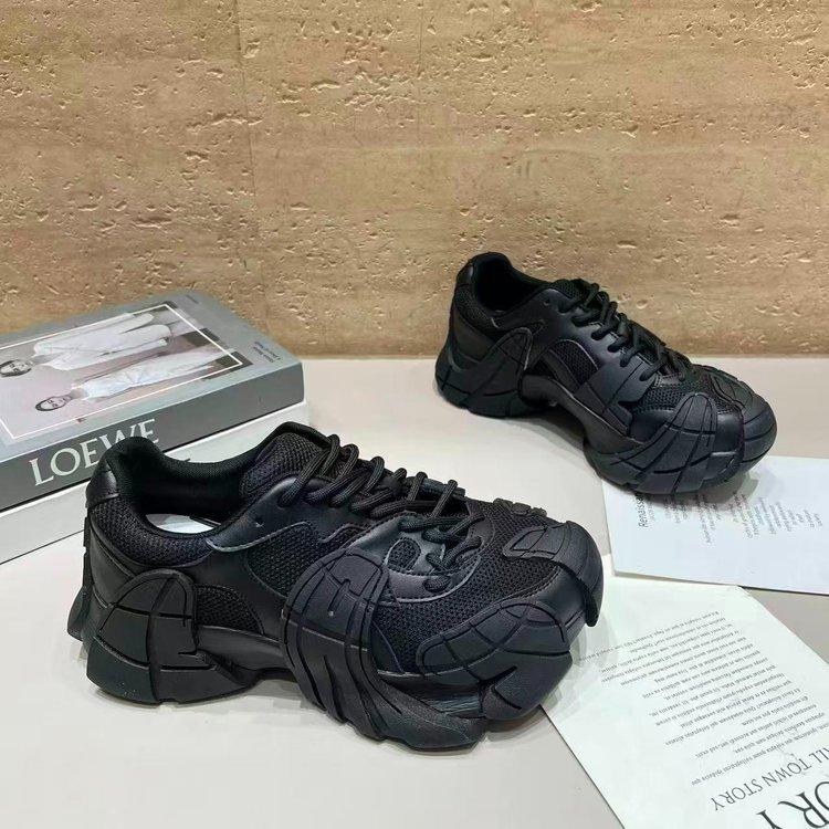 European Station Personality Octopus Daddy Shoes Women's Autumn 2025 New Versatile Mesh Platform Casual Sneakers Women