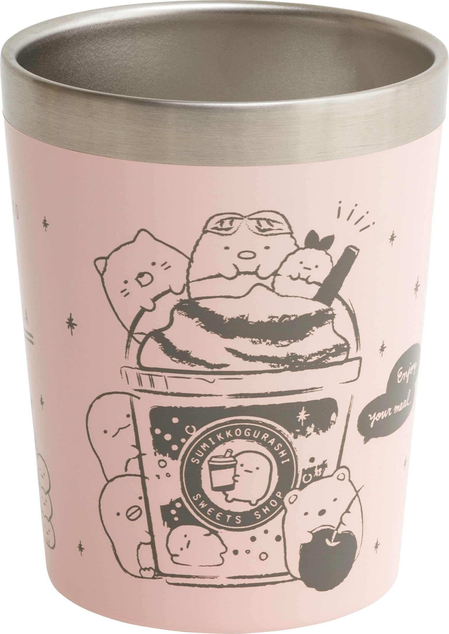 

Sumikko Gurashi Stainless Steel Tumbler S KA15304 Pink рожевий