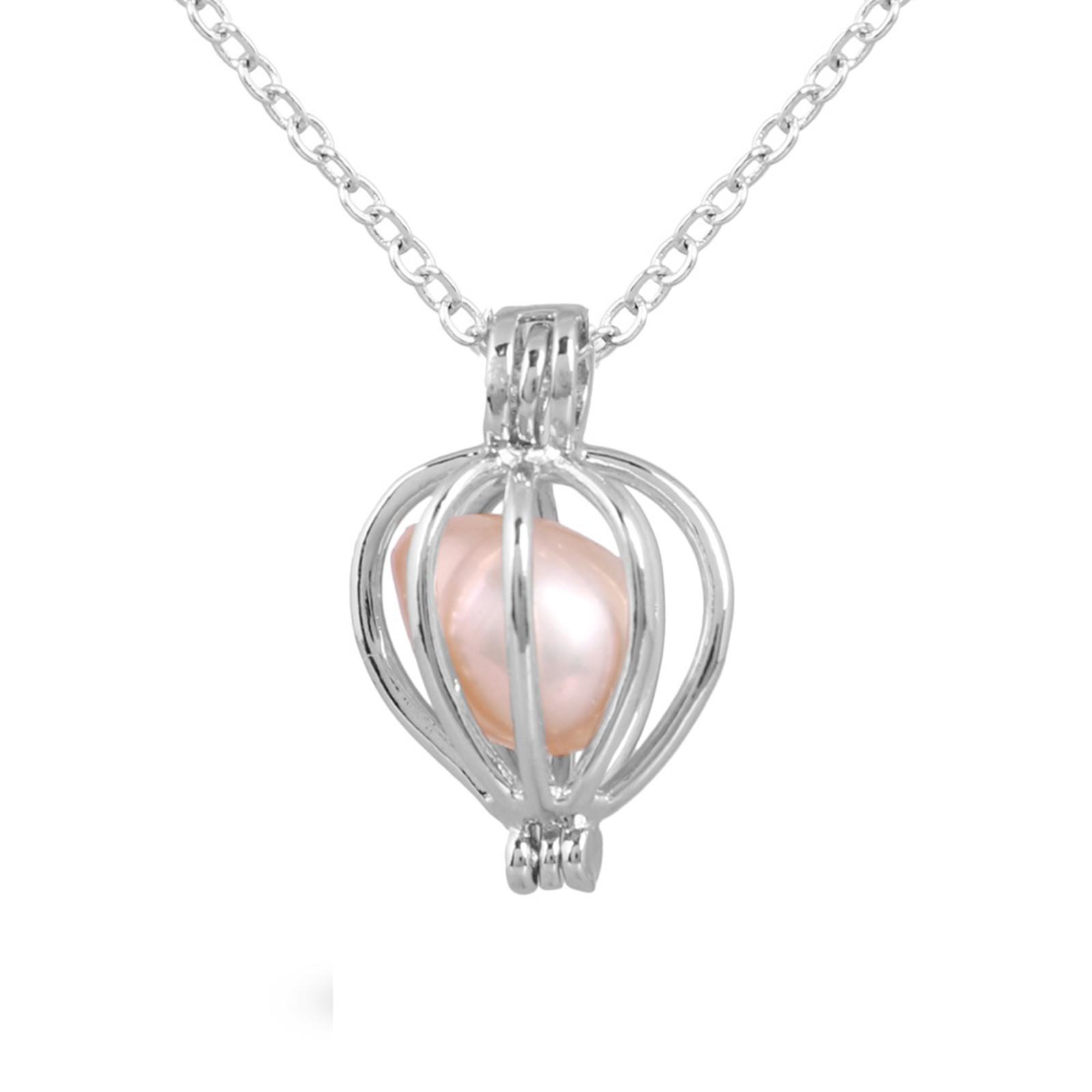 

Ожерелье с подвеской «Коробка желаний» из натурального жемчуга One Size