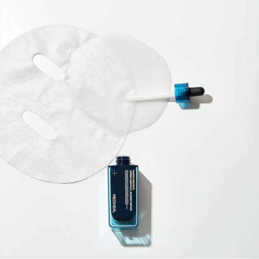 Mediheal Madecassoside Derma Ampoule Mask (High-Potency Barrier Care) – 10 Sheets