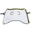 Dog Coat with Integrated Harness Waterproof and Reflective Army Green Size L44