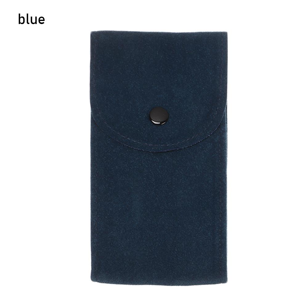 Portable Watch Bag Gift Shock-proof Press Velvet Snap Design Jewelry Box Watch Packing Pouch Storage Bag Single Watch Display