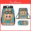School Pattern Animal Backpack With Cushioned Straps For Boys Girls And