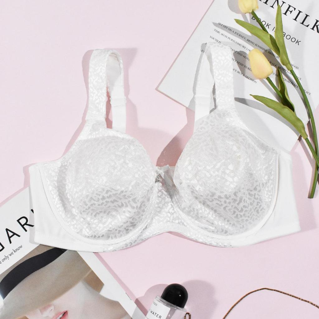 Plus Size Push-Up Underwire Bra - Breast Enhancing, Anti-Sagging, Slimming Effect, Mm Thin Style