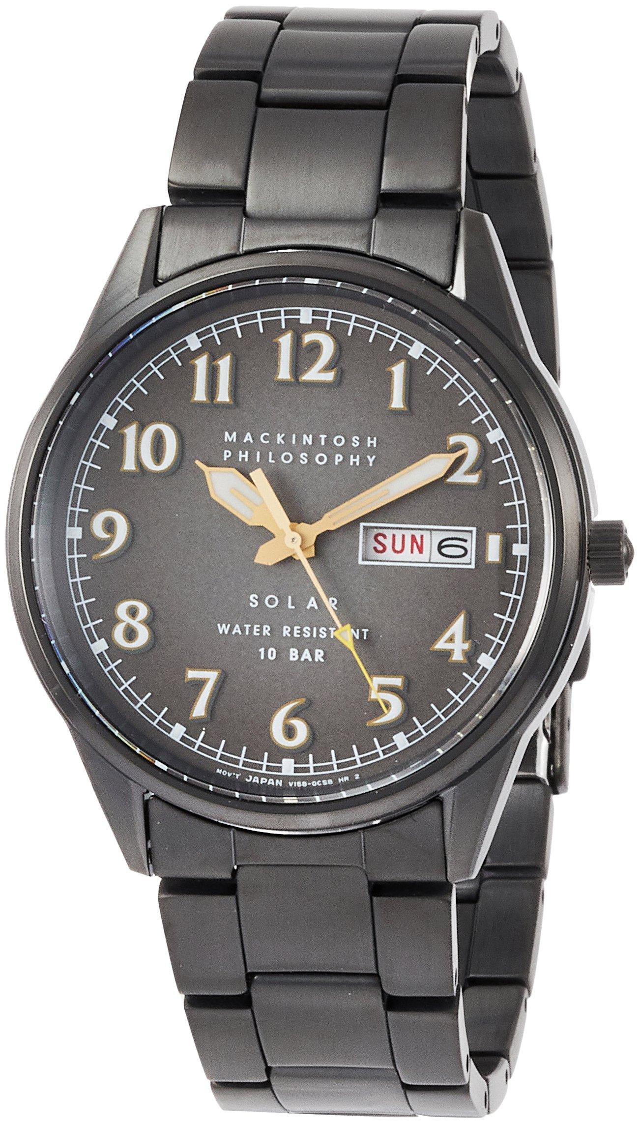 

[Macintosh Philosophy] Часы Solar Vintage Pilot Black Metal Limited 300 Pieces FBZD703 Мужские черные
