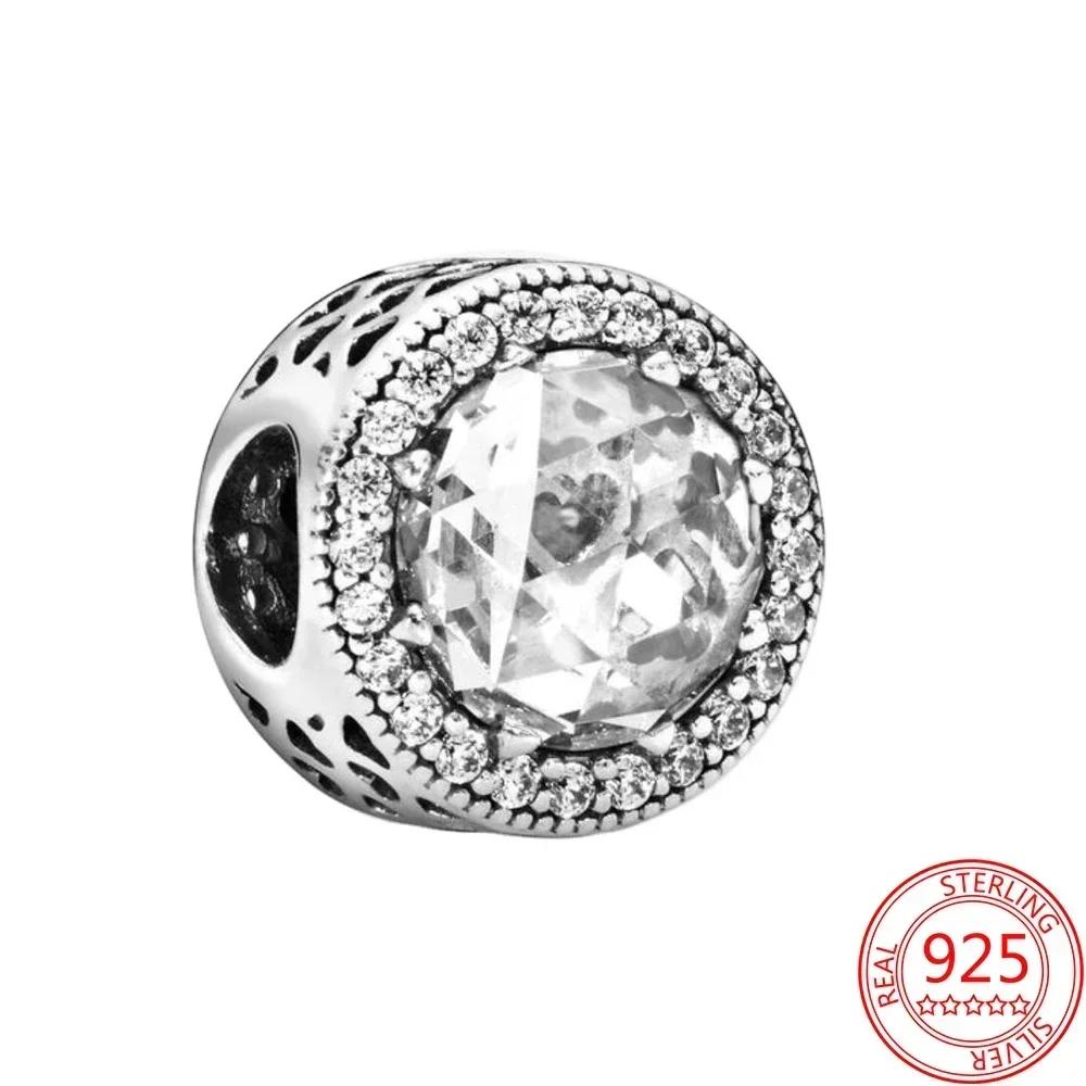 Colorful Murano Glass Beads Glass Ripple Charm Wavy Glass Bead Charms Fit Brand Bracelets Women Copper Jewelry Gift