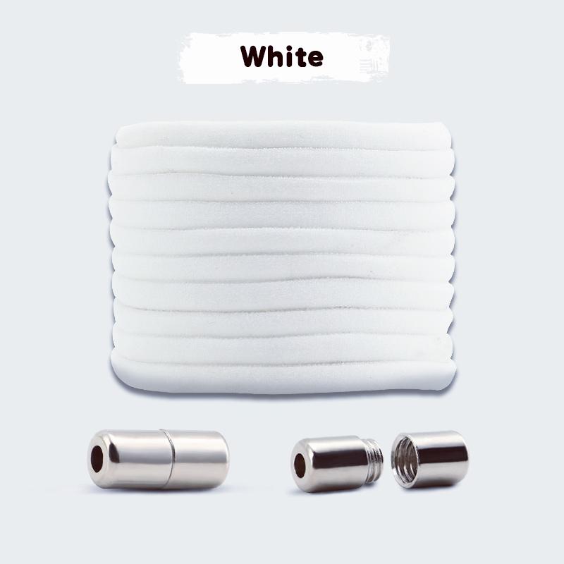 New Unisex with Metal Buckle for Quick on/Off Suitable for A Variety of Shoes Half-Circle Elastic Shoelaces 1Pair/3Pair