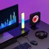 1PC RGB Pickup Light Music Rhythm Lights Upgraded USB Rechargeable Model Christmas Decoration Desktop RGB Light Bar Music Rhythm